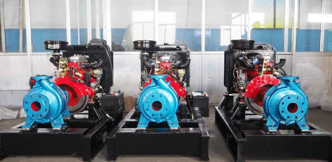Diesel Movable Centrifugal Single Stage End Suction Water Pump